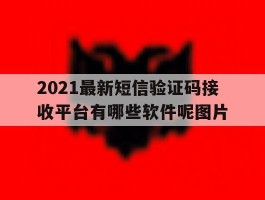 2021最新短信验证码接收平台有哪些软件呢图片