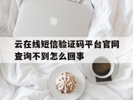 云在线短信验证码平台官网查询不到怎么回事的简单介绍