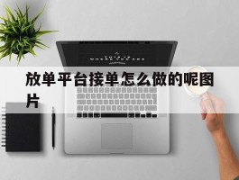 放单平台接单怎么做的呢图片