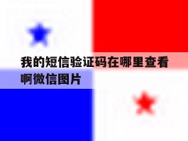 我的短信验证码在哪里查看啊微信图片