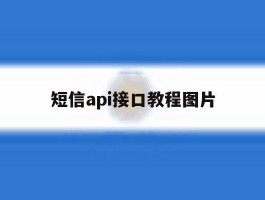 短信api接口教程图片