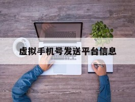 虚拟手机号发送平台信息