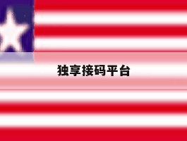 关于独享接码平台的信息