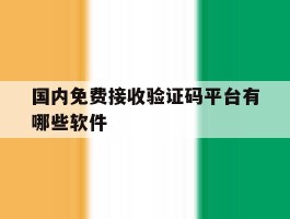国内免费接收验证码平台有哪些软件