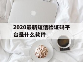 2020最新短信验证码平台是什么软件