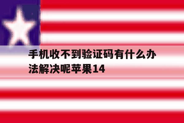 包含手机收不到验证码有什么办法解决呢苹果14的词条 包含手机收不到验证码有什么办法解决呢苹果14的词条