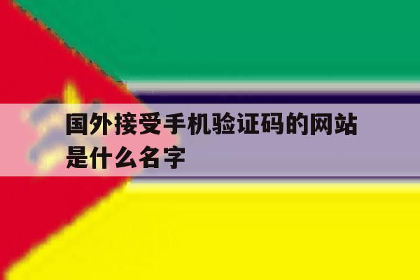 国外接受手机验证码的网站是什么名字 国外接受手机验证码的网站是什么名字