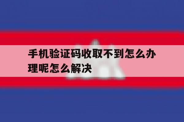 包含手机验证码收取不到怎么办理呢怎么解决的词条 包含手机验证码收取不到怎么办理呢怎么解决的词条
