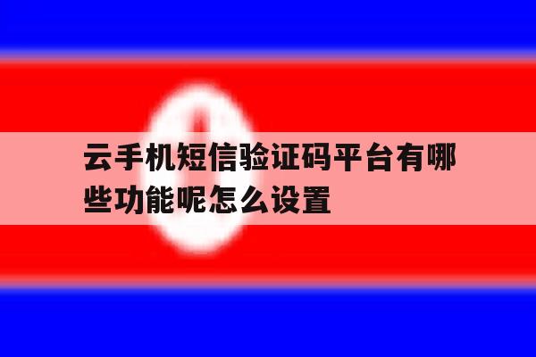 云手机短信验证码平台有哪些功能呢怎么设置 云手机短信验证码平台有哪些功能呢怎么设置