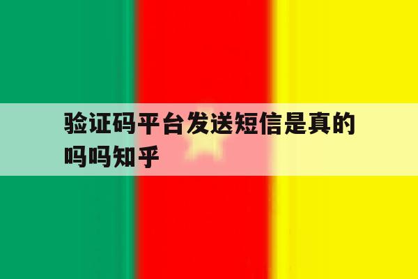 验证码平台发送短信是真的吗吗知乎 验证码平台发送短信是真的吗吗知乎
