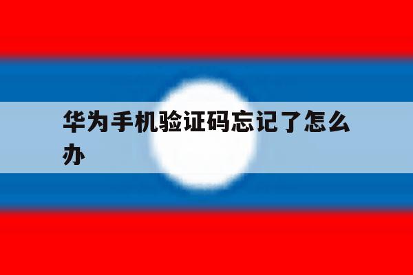 华为手机验证码忘记了怎么办 华为手机验证码忘记了怎么办