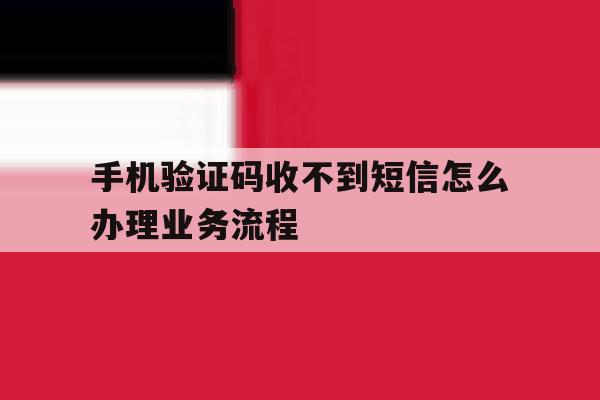 包含手机验证码收不到短信怎么办理业务流程的词条 包含手机验证码收不到短信怎么办理业务流程的词条