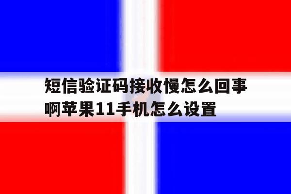 短信验证码接收慢怎么回事啊苹果11手机怎么设置的简单介绍 短信验证码接收慢怎么回事啊苹果11手机怎么设置的简单介绍